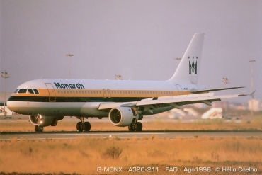 G-MONX (392) 1992 Airbus A320-212