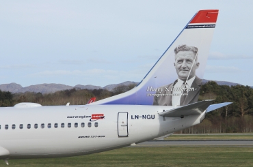 LN-NGU (39030) 2014 Boeing 737-8JP WL