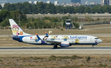 TC-SOH · Boeing 737-8HC(WL) · (AYT / LTAI)