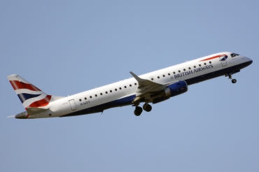 G-LCYT (cn 19000670) Embraer 190-100SR
