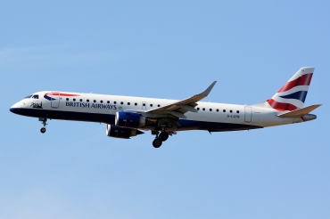G-LCYN (cn 19000392) Embraer 190-100SR