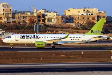 YL-AAR (55053) 2019 Airbus A220-300