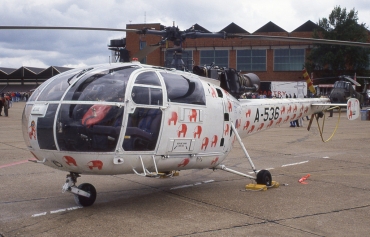 A-536 (1536) 1969 Aérospatiale SA 316B Alouette III