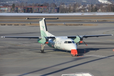 LN-WIG, (cn 382), De Havilland Canada DHC-8-103 Dash 8