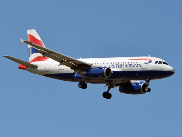 G-EUPN (cn 1261) Airbus A319-131