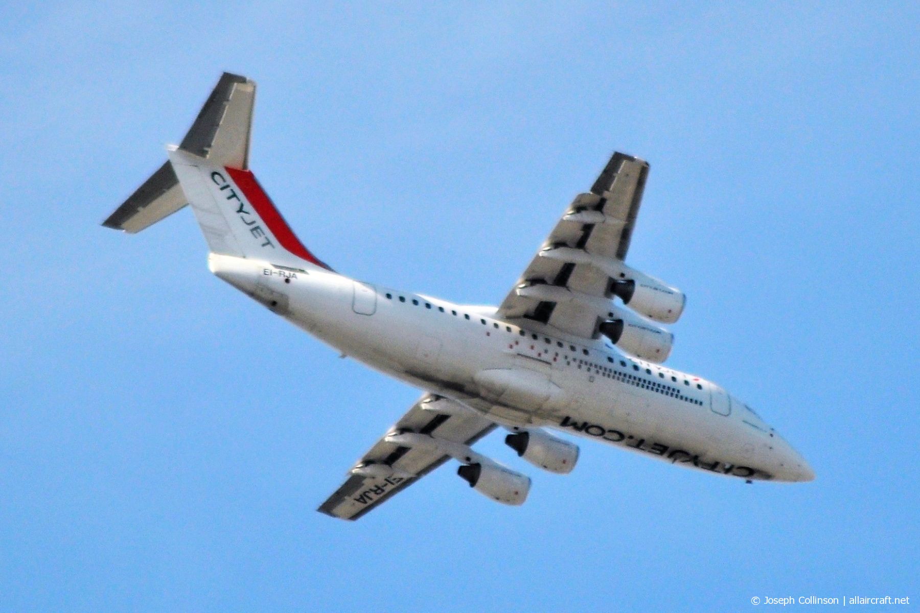 EI-RJA · British Aerospace Avro RJ85 · (LCY / EGLC)