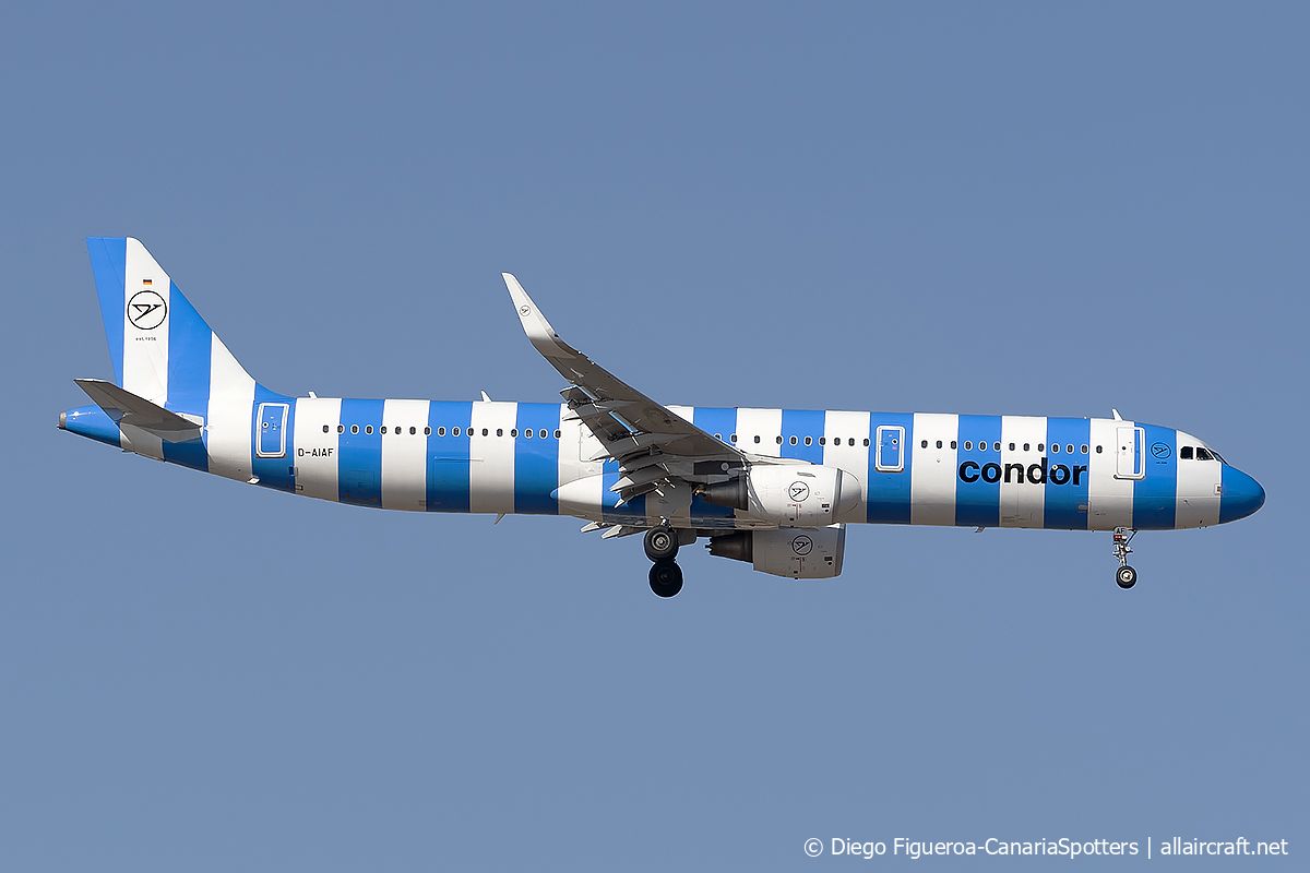 D-AIAF · Airbus A321-211(WL) · (LPA / GCLP)