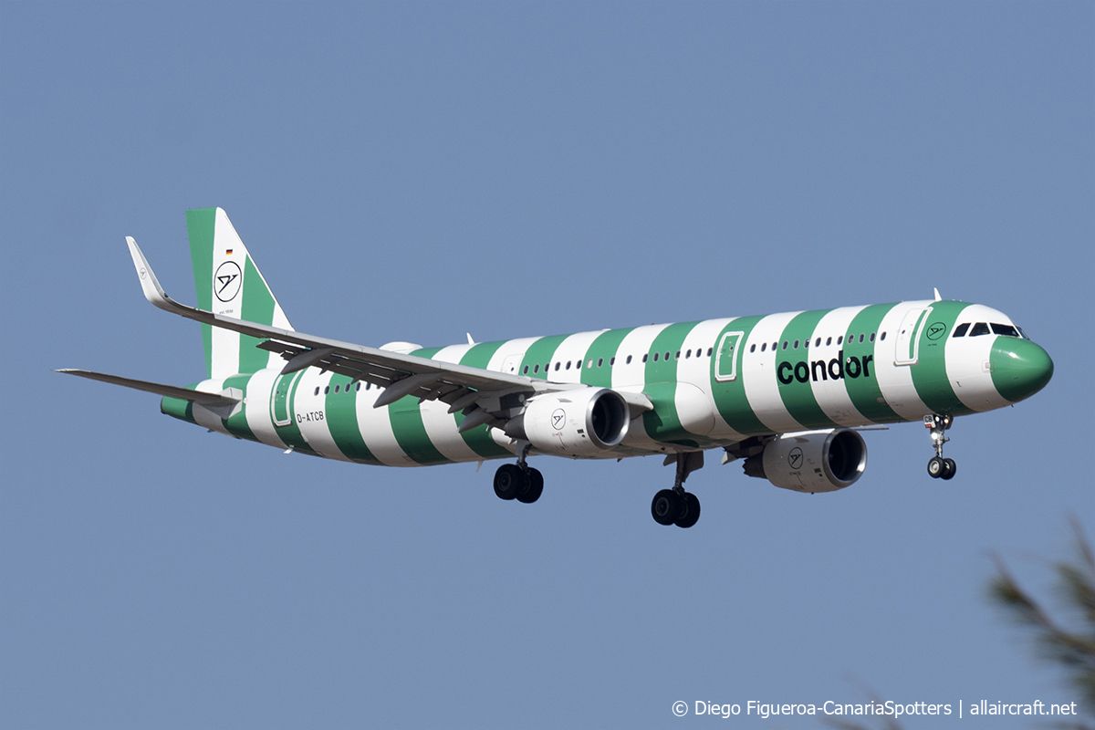D-ATCB · Airbus A321-211(WL) · (LPA / GCLP)
