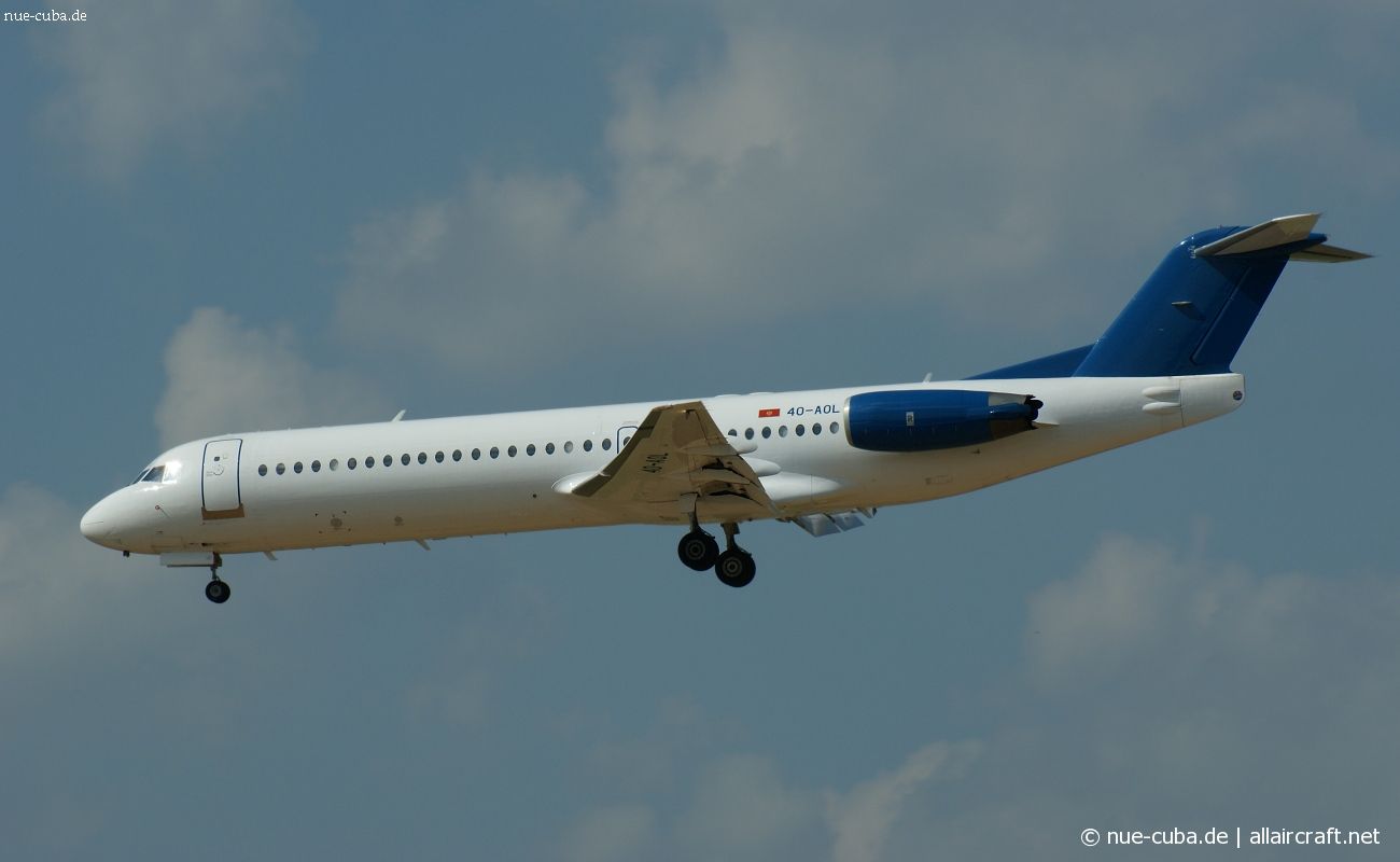 4O-AOL (11268) 1989 Fokker 100
