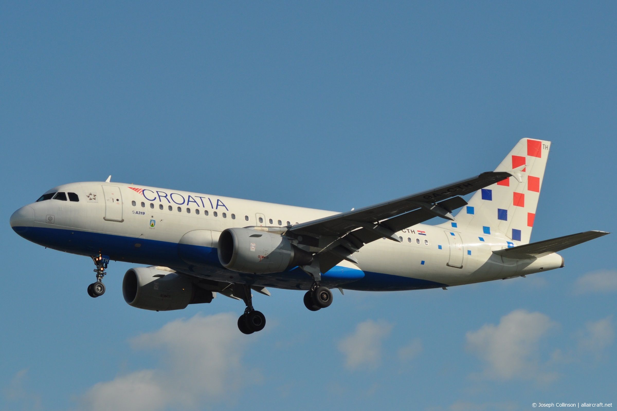 9A-CTH (833) 1998 Airbus A319-112