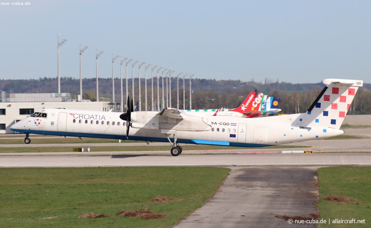 9A-CQD (4260) 2009 Bombardier Dash 8-Q402
