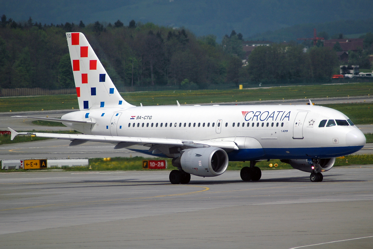 9A-CTG (767) 1998 Airbus A319-112