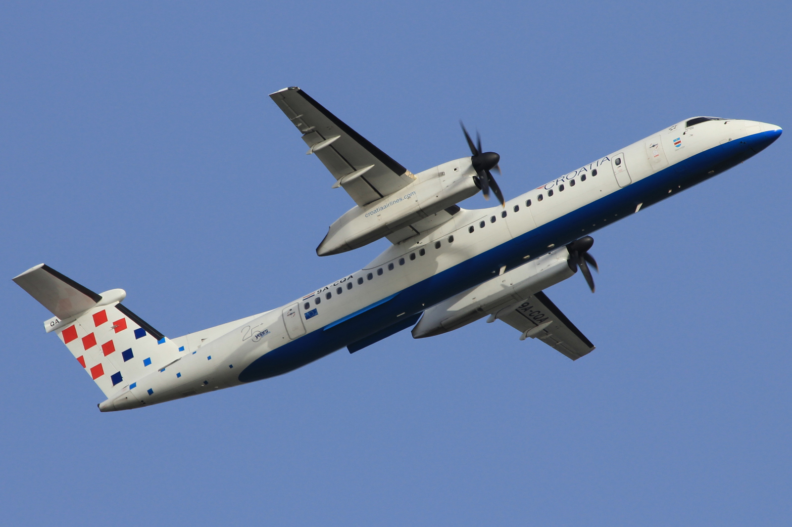 9A-CQA (4205) Bombardier Dash 8 Q402