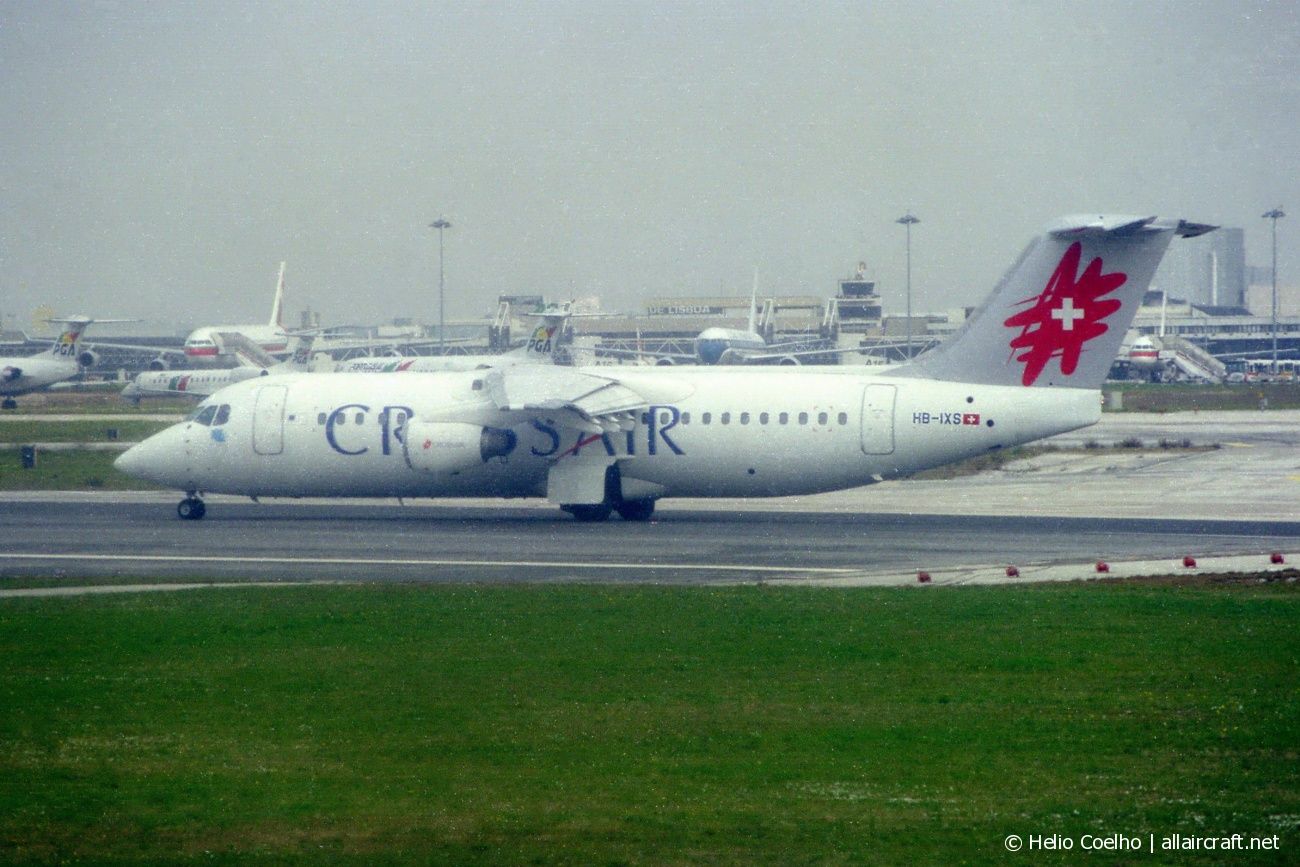 HB-IXS (E3280) 1996 British Aerospace Avro RJ100