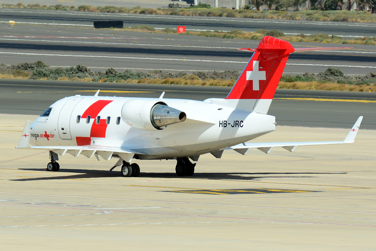 HB-JRC · Bombardier CL-600-2B16 Challenger 604 · (LPA / GCLP)