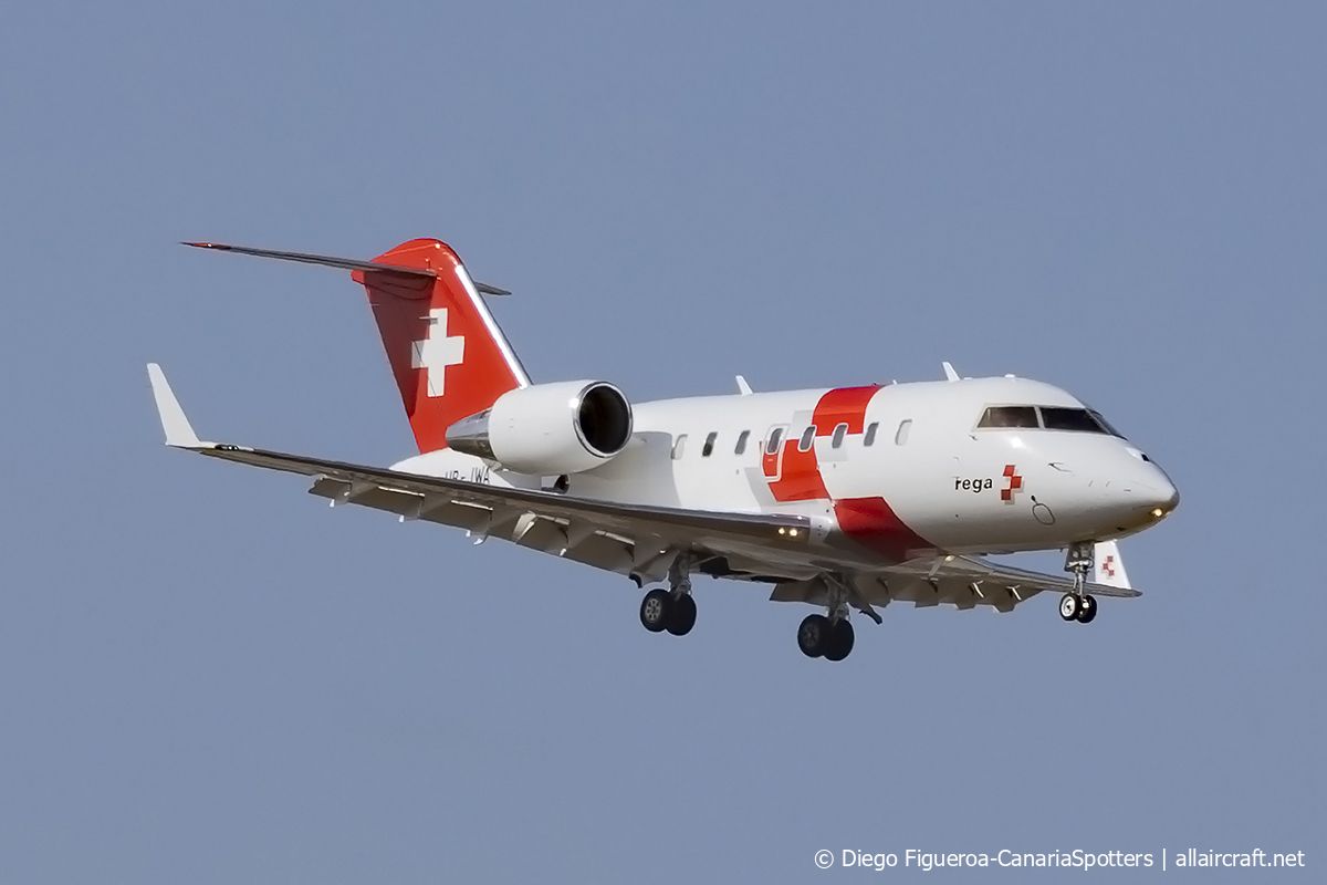 HB-JWA (6092) 2016 Bombardier CL-600-2B16 Challenger 650