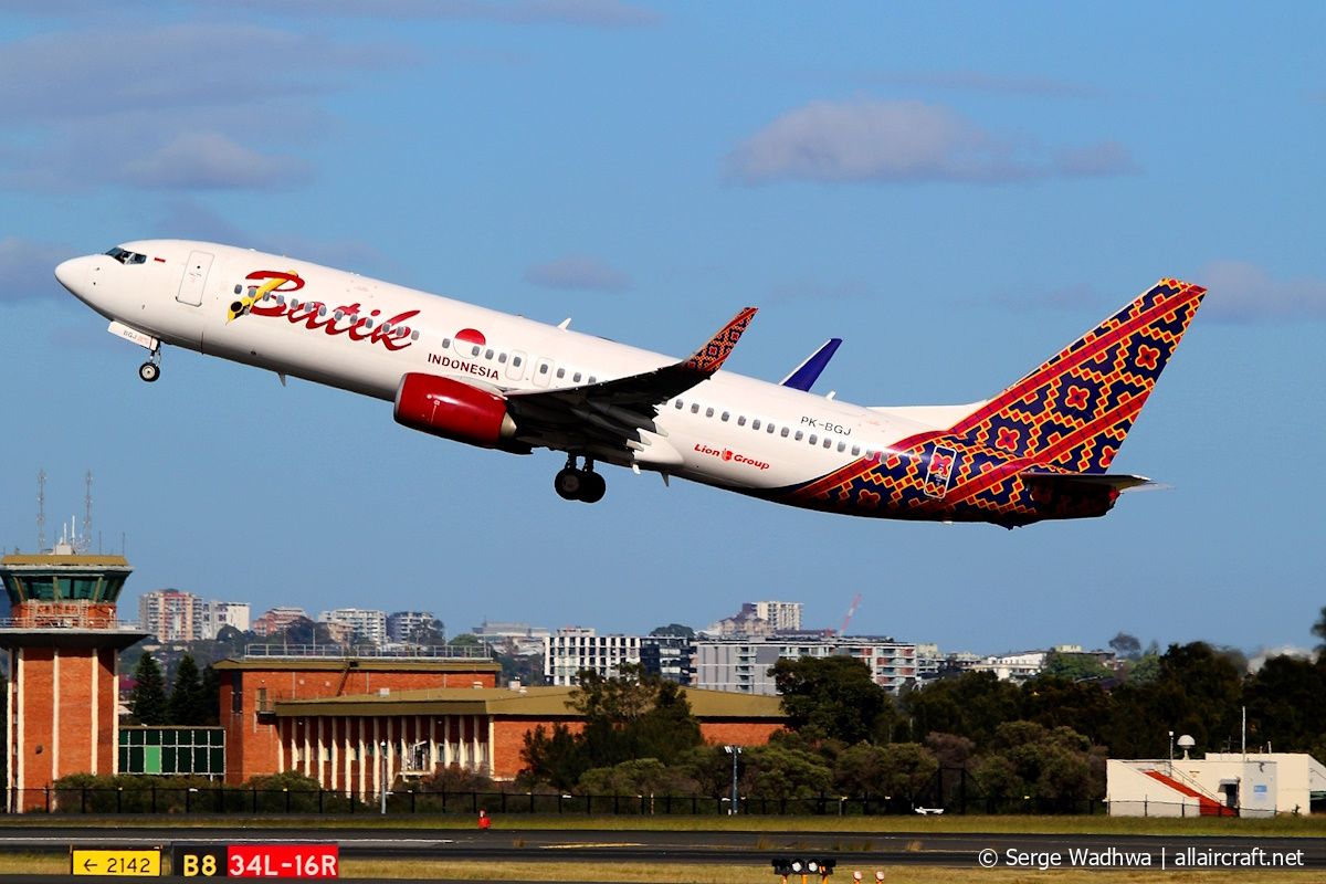 PK-BGJ (41796) 2014 Boeing 737-8U3(WL)
