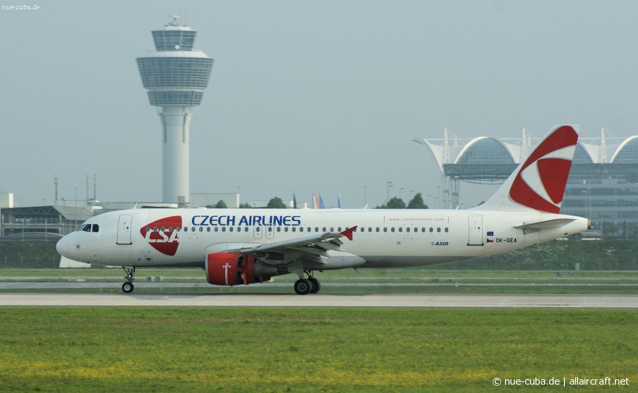 OK-GEA · Airbus A320-214 · (MUC / EDDM)