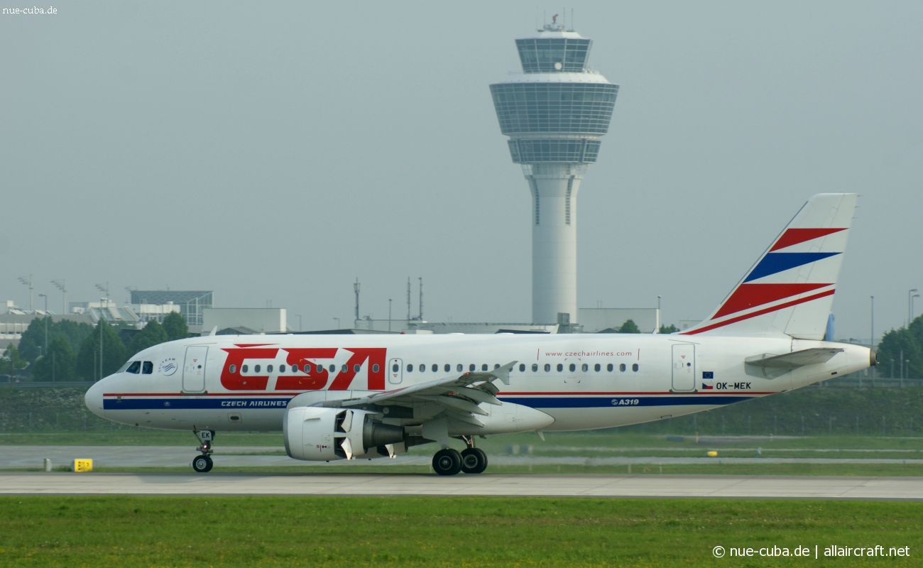 OK-MEK (3043) 2007 Airbus A319-112