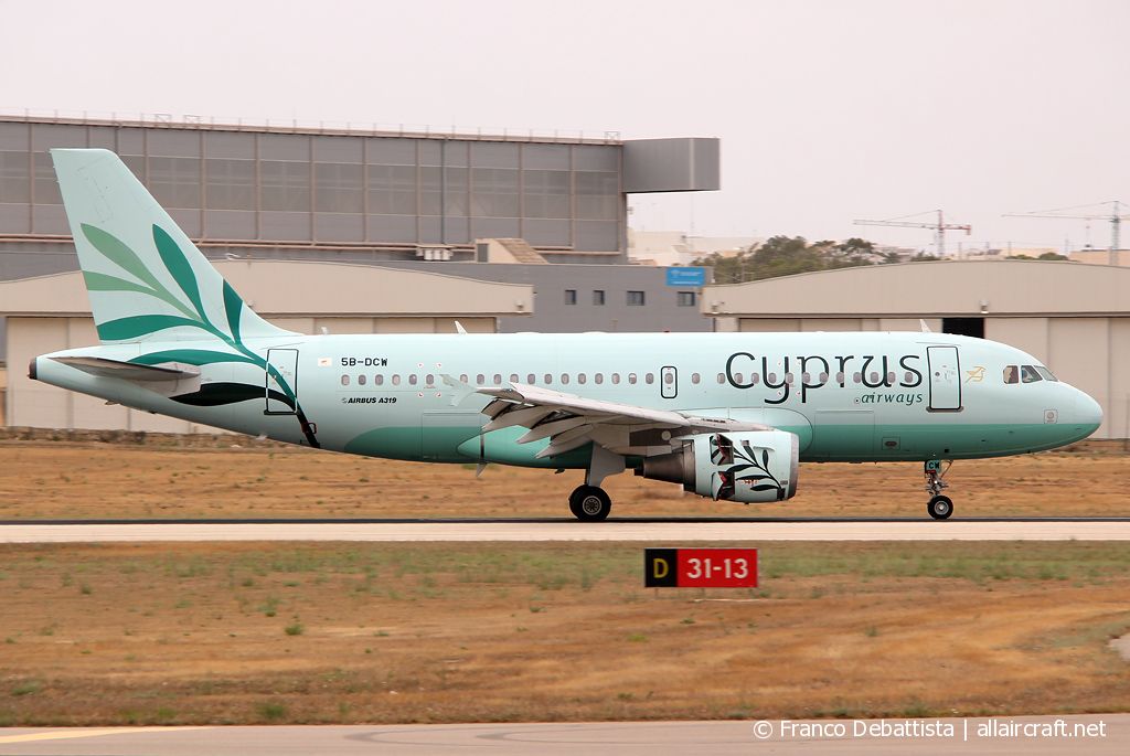 5B-DCW (1129) 1999 Airbus A319-114