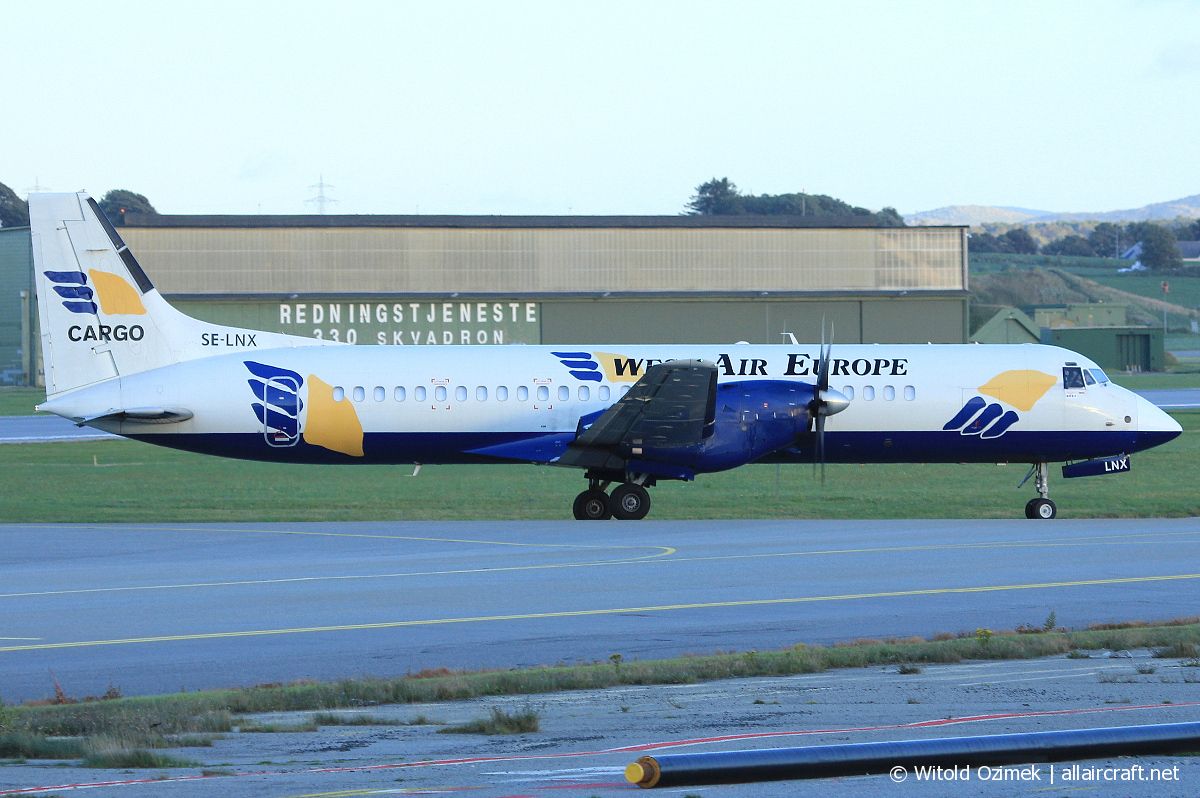 SE-LNX (2061) 1993 British Aerospace BAe ATP-F