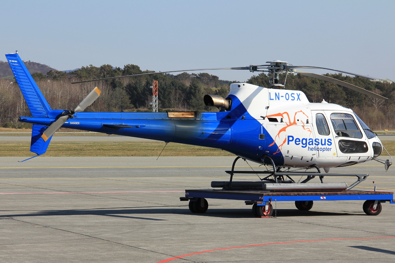 LN-OSX (7389) 2012 Aerospatiale AS 350B3 Ecureuil