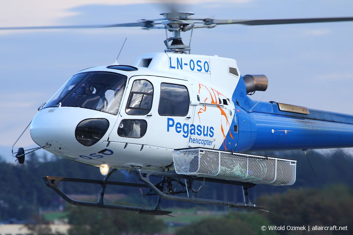 LN-OSO (4826) Eurocopter AS 350B-3 Ecureuil