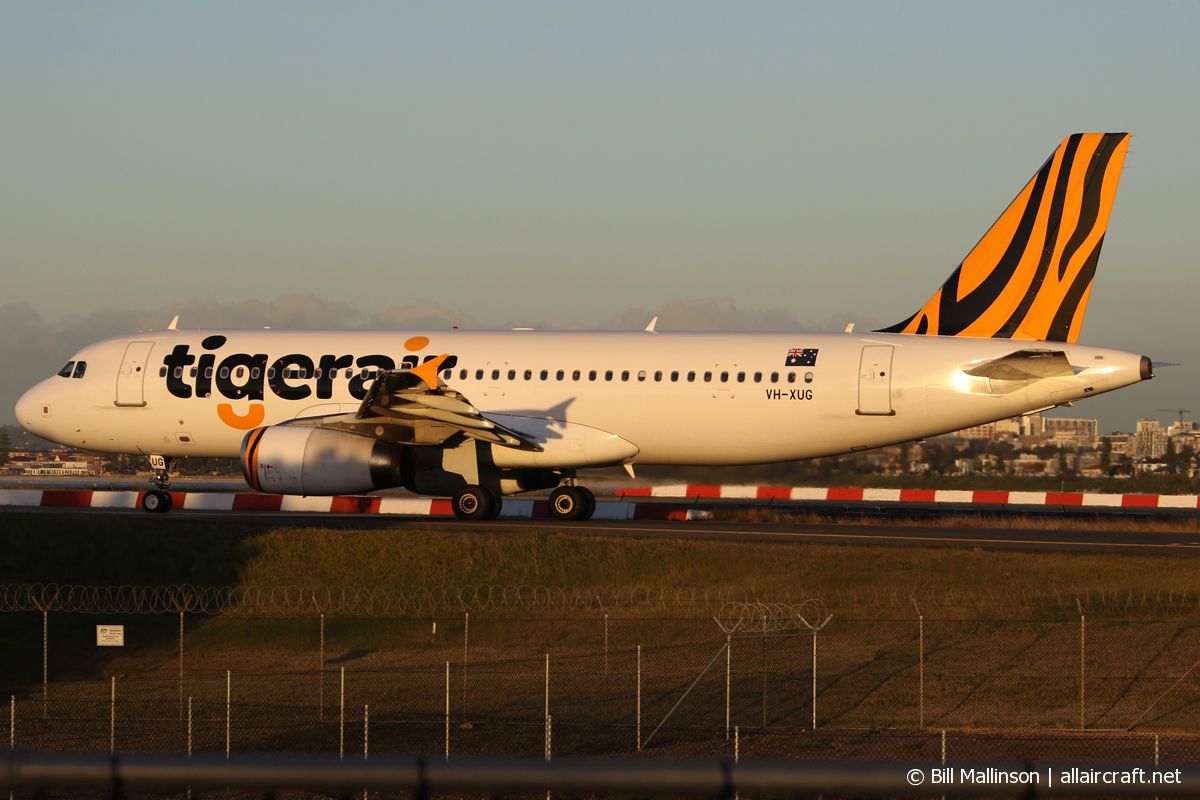 VH-XUG (6032) 2014 Airbus A320-232