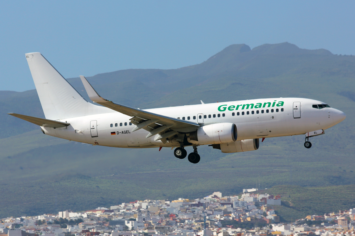 D-AGEL (cn 28110) Boeing 737-75B