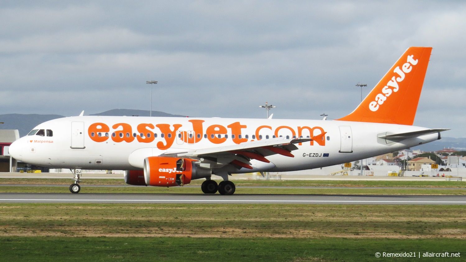 G-EZDJ (3544) 2008 Airbus A319-111