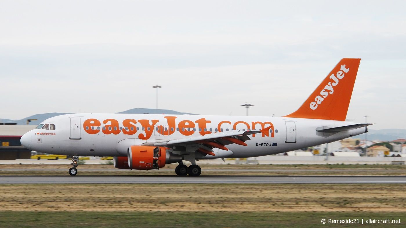G-EZDJ (3544) 2008 Airbus A319-111