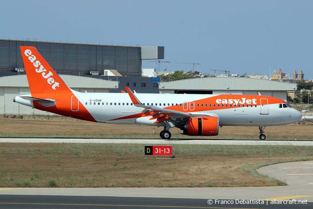 G-UZHR (8505) 2018 Airbus A320-251N