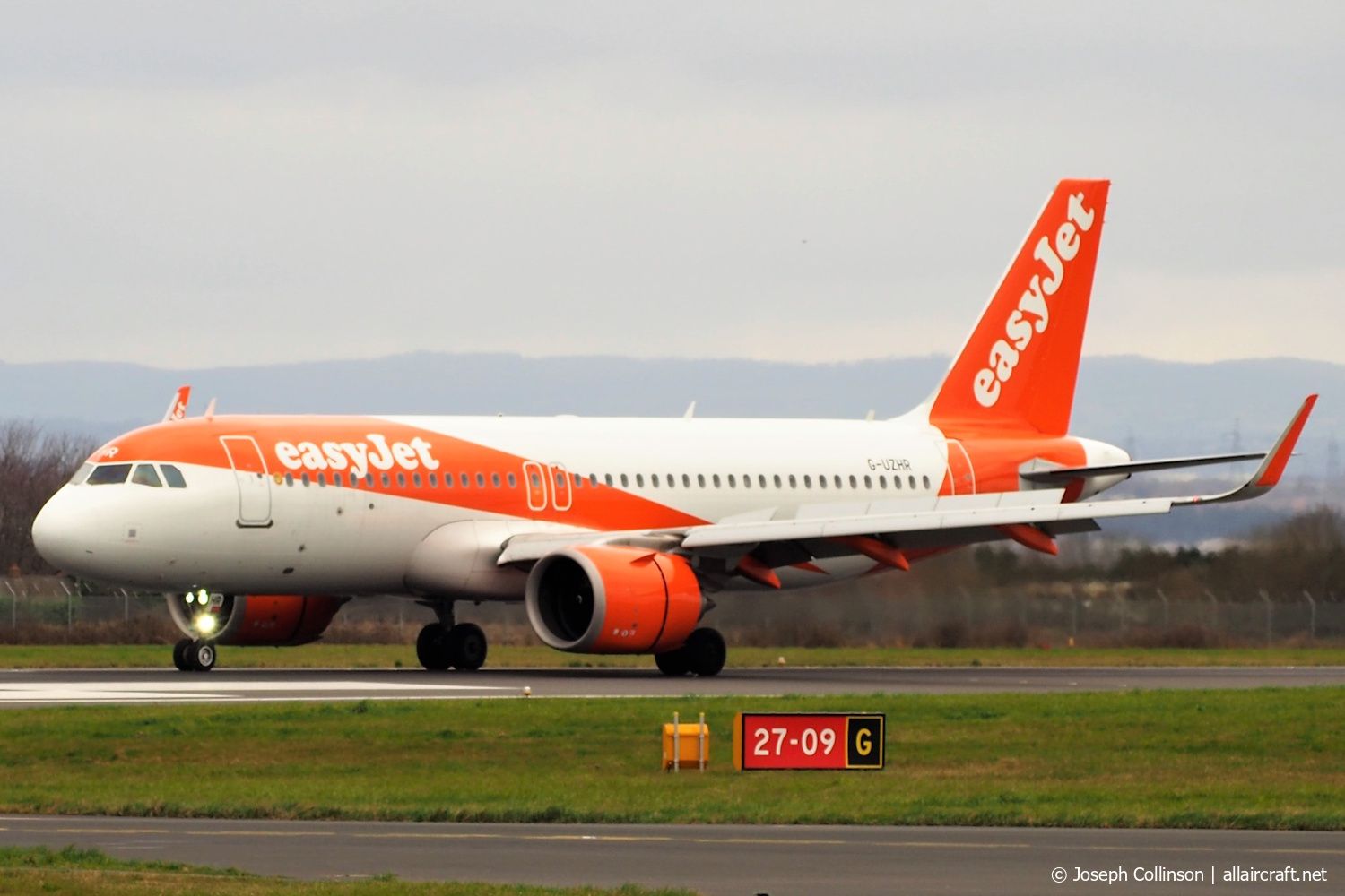 G-UZHR (8505) 2018 Airbus A320-251N