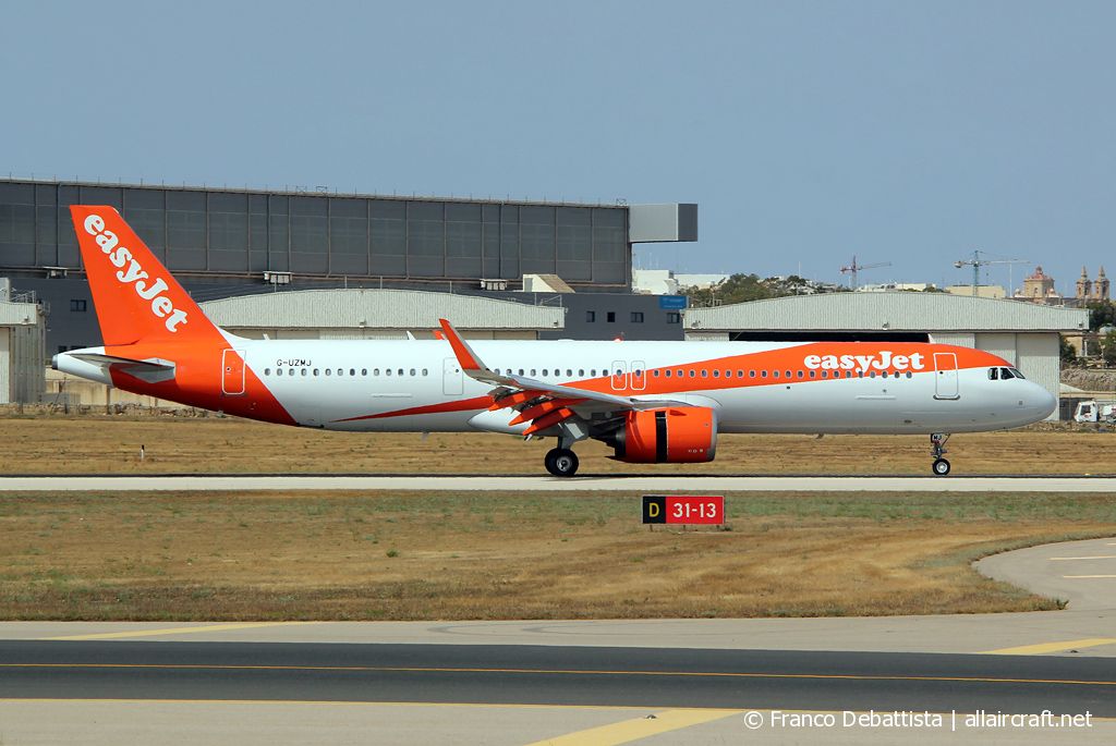 G-UZMJ (9468) 2020 Airbus A321-251NX