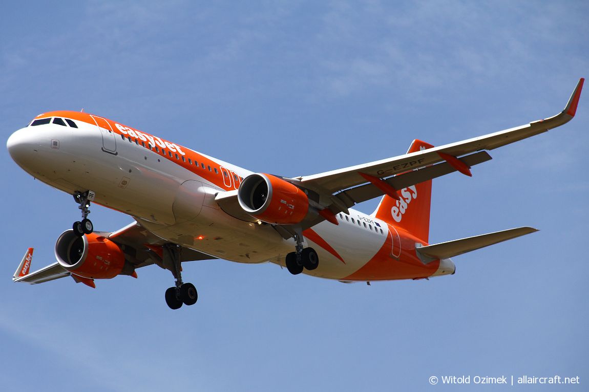 G-EZPF (7067) 2016 Airbus A320-214(WL)