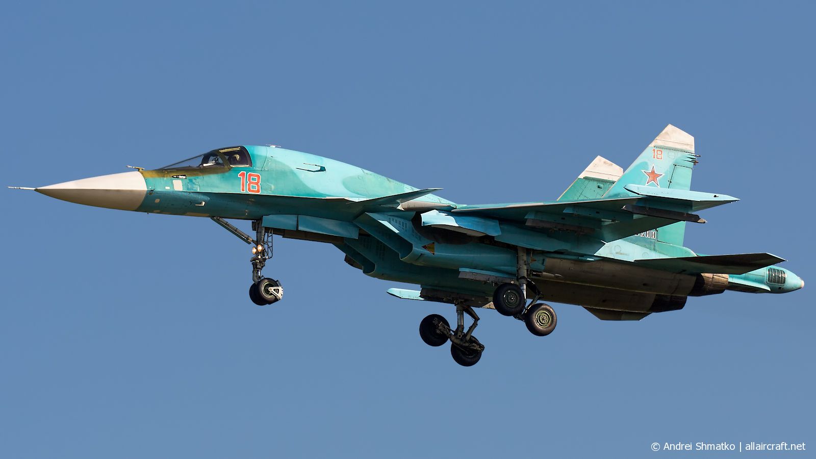 RF-95847 / 18 (97303) Sukhoi Su-34