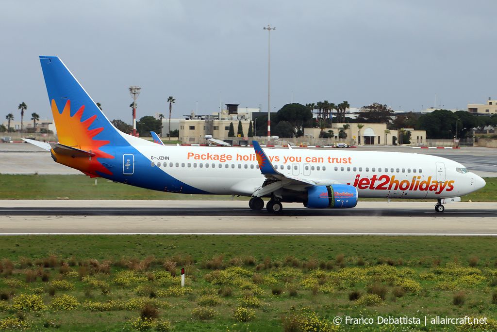 G-JZHN (63146) 2016 Boeing 737-8MG(WL)