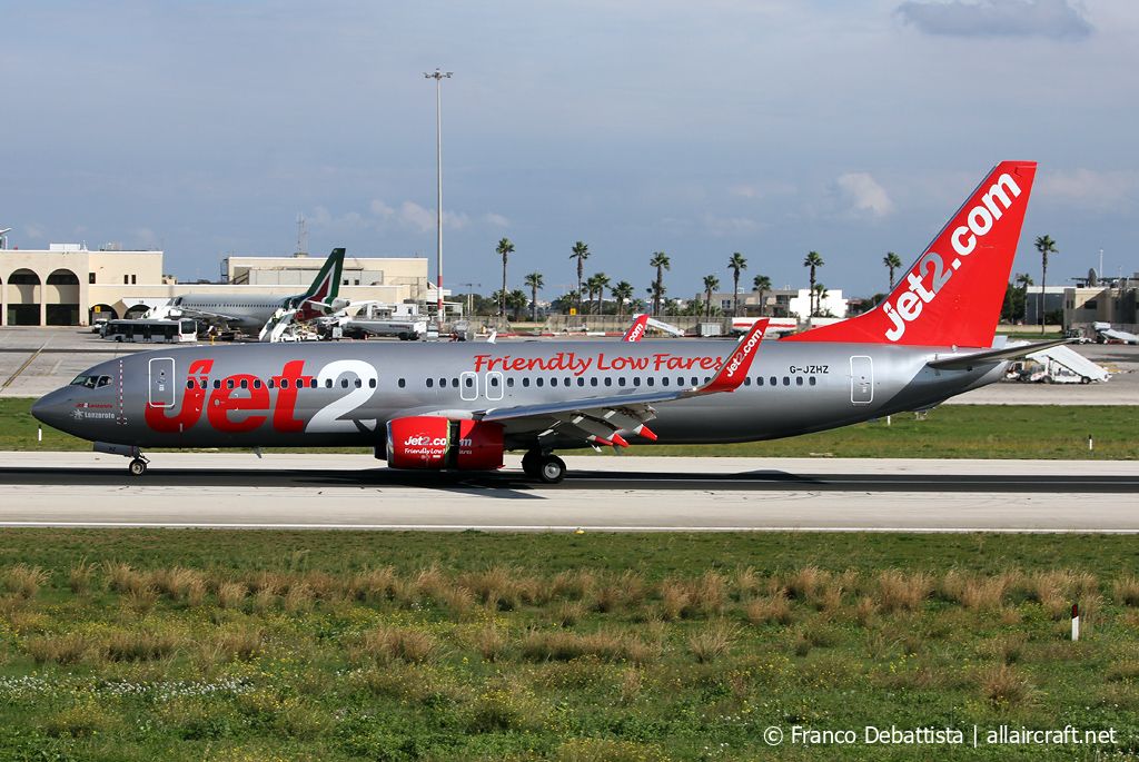 G-JZHZ (63156) 2017 Boeing 737-8MG(WL)