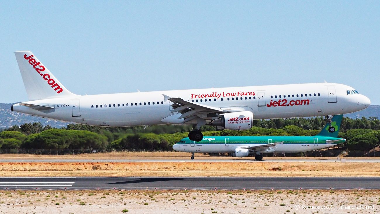 G-POWN · Airbus A321-211 · (FAO / LPFR)