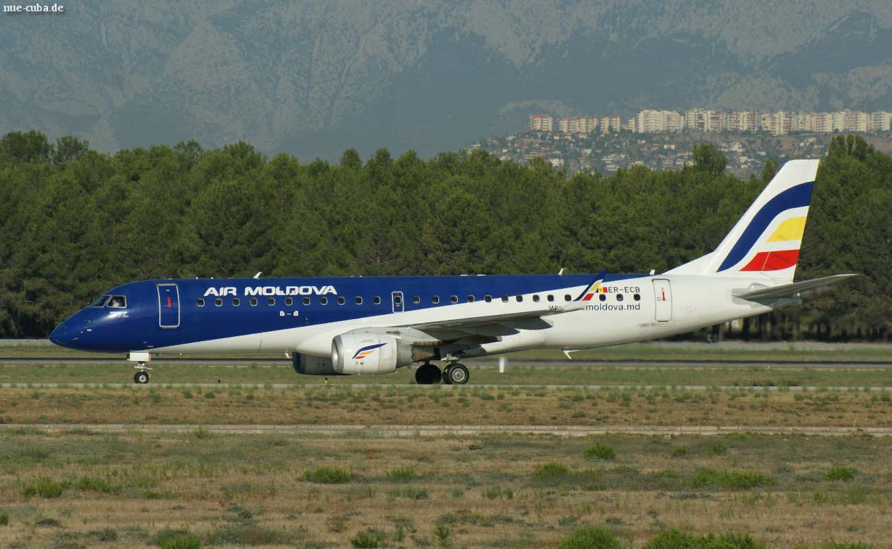 ER-ECB (cn 19000325) Embraer 190-100LR