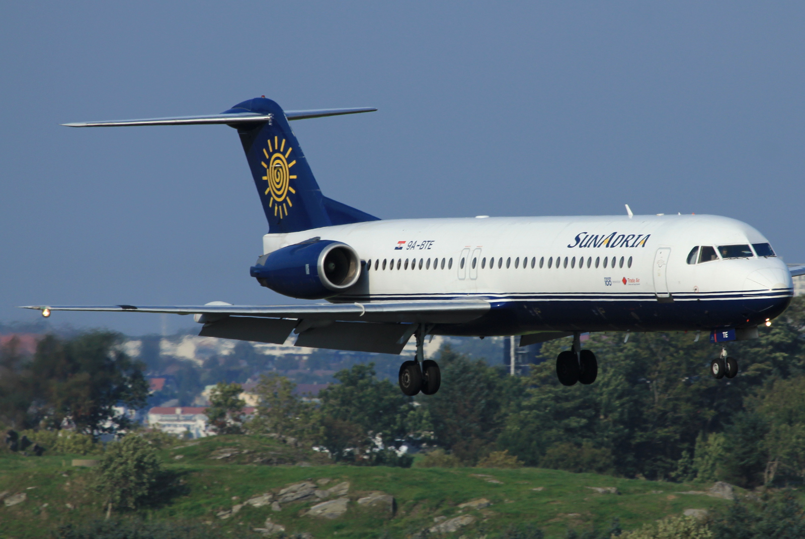 9A-BTE (11416) 1992 Fokker 100