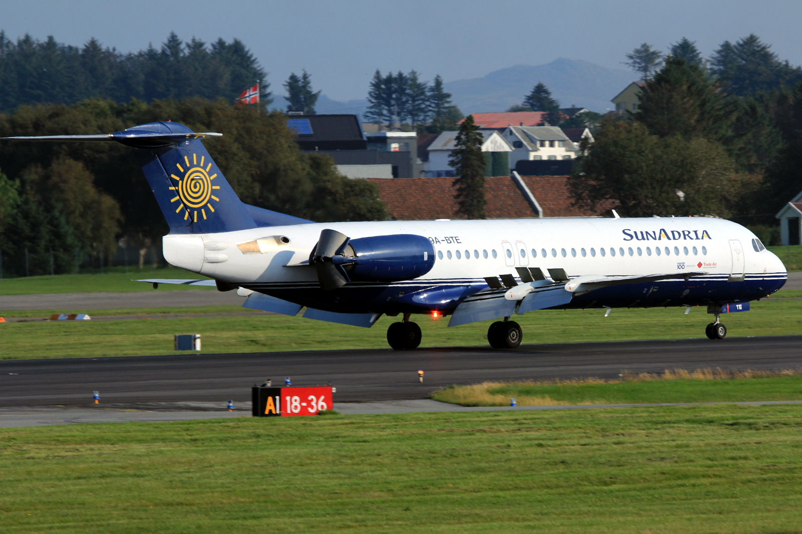 9A-BTE (11416) 1992 Fokker 100