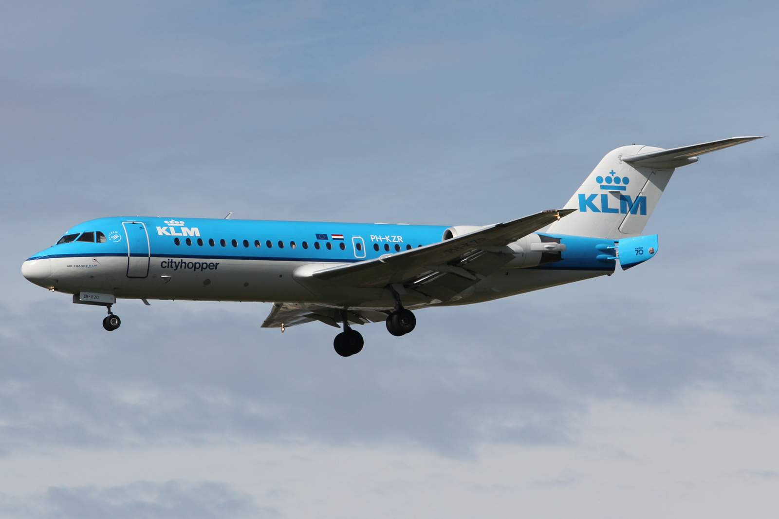 PH-KZR (11551) 1995 Fokker 70