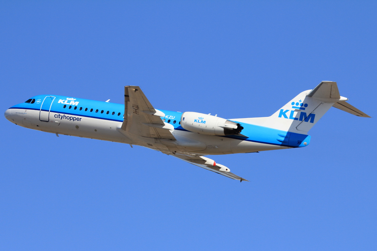 PH-KZV · Fokker 70 · (SVG / ENZV)