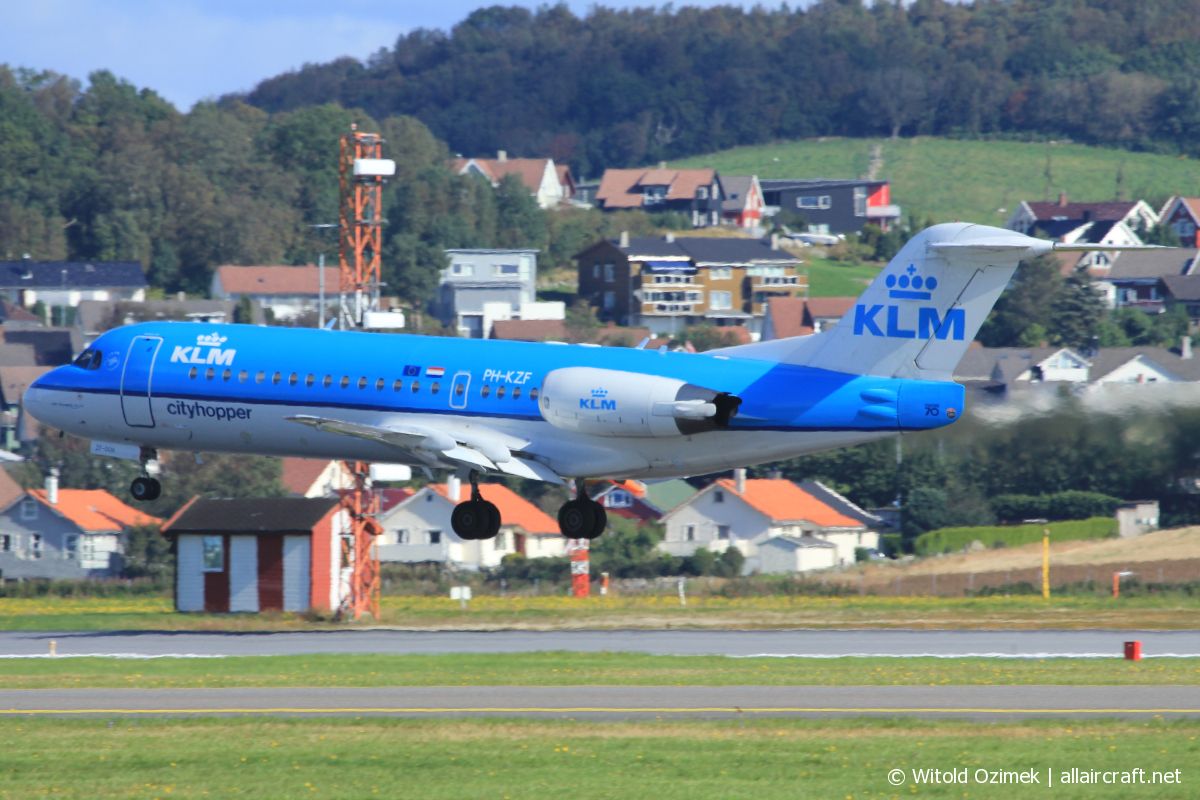PH-KZF (11577) 1996 Fokker 70