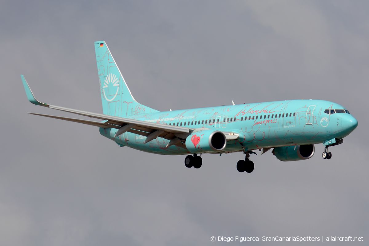 D-ASXO (29649) 2008 Boeing 737-8HX WL