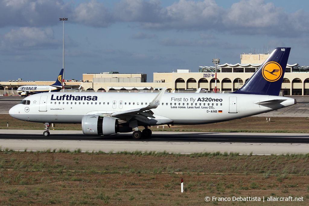 D-AINB (6864) 2016 Airbus A320-271N