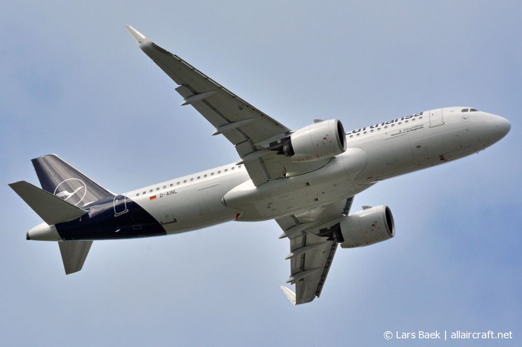 D-AINL (8383) 2018 Airbus A320-271N