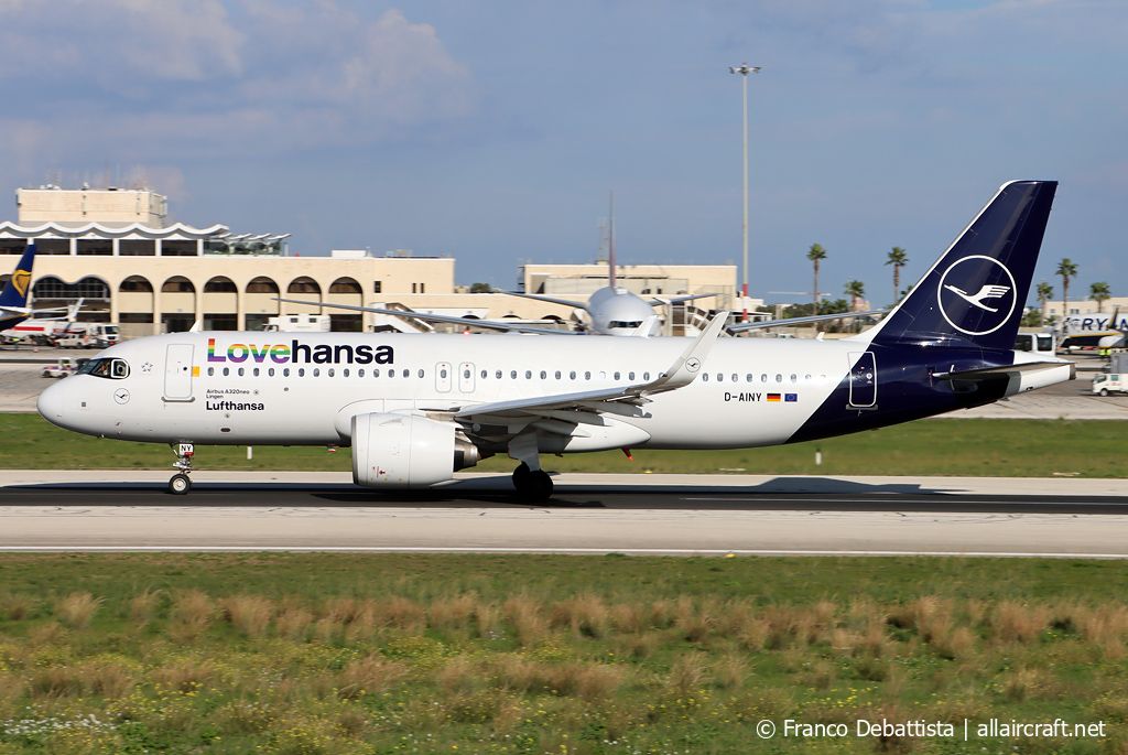 D-AINY (9453) 2020 Airbus A320-271N