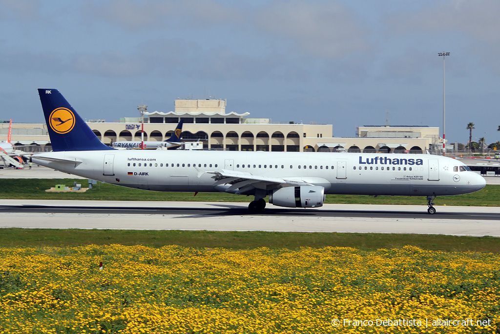 D-AIRK (502) 1994 Airbus A321-131